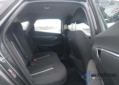 2022 Hyundai Sonata Hybrid Blue from USA, damaged, VIN KMHL24JJ7NA048159